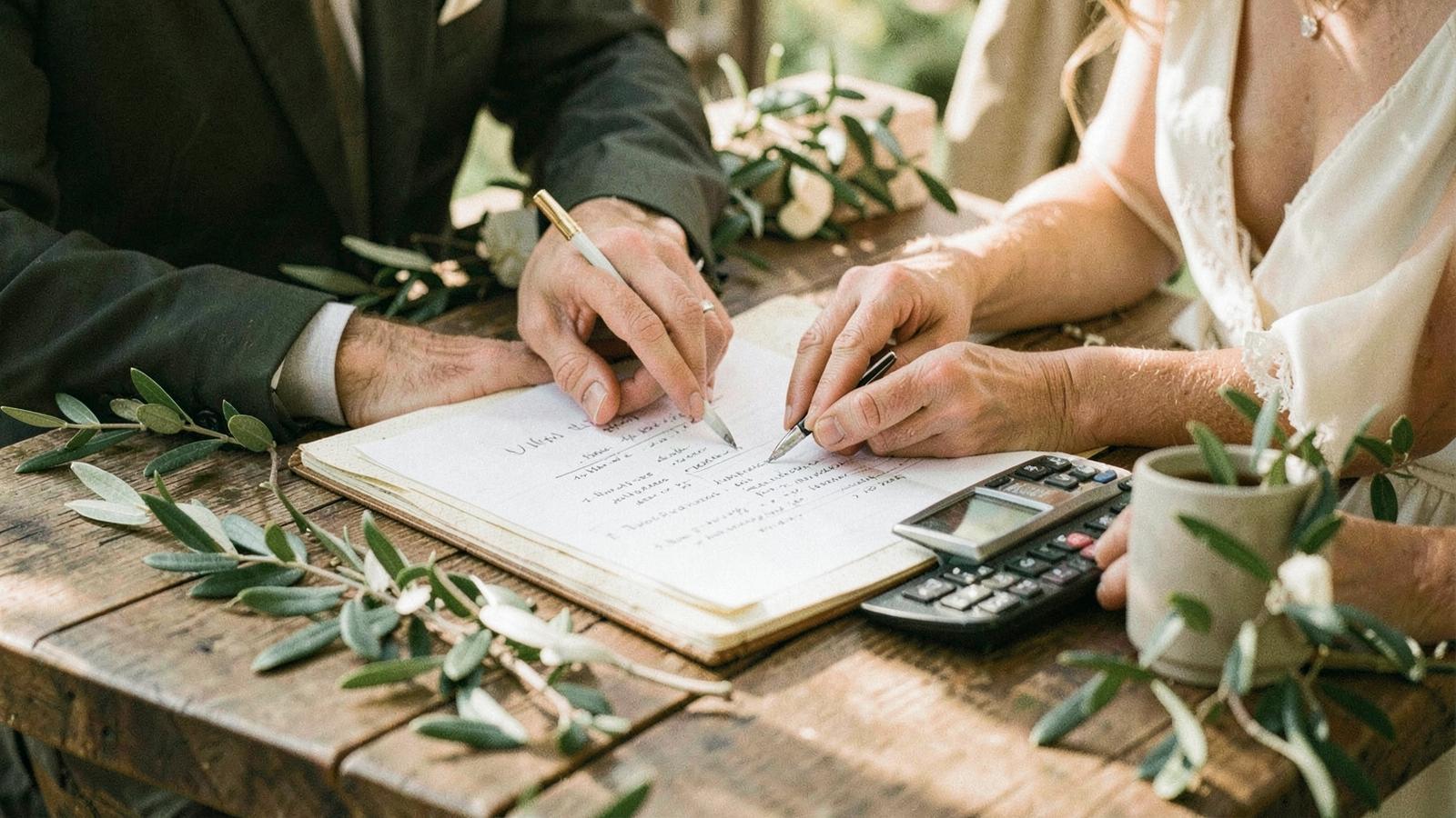 Budget mariage pour 100 personnes : la répartition poste par poste